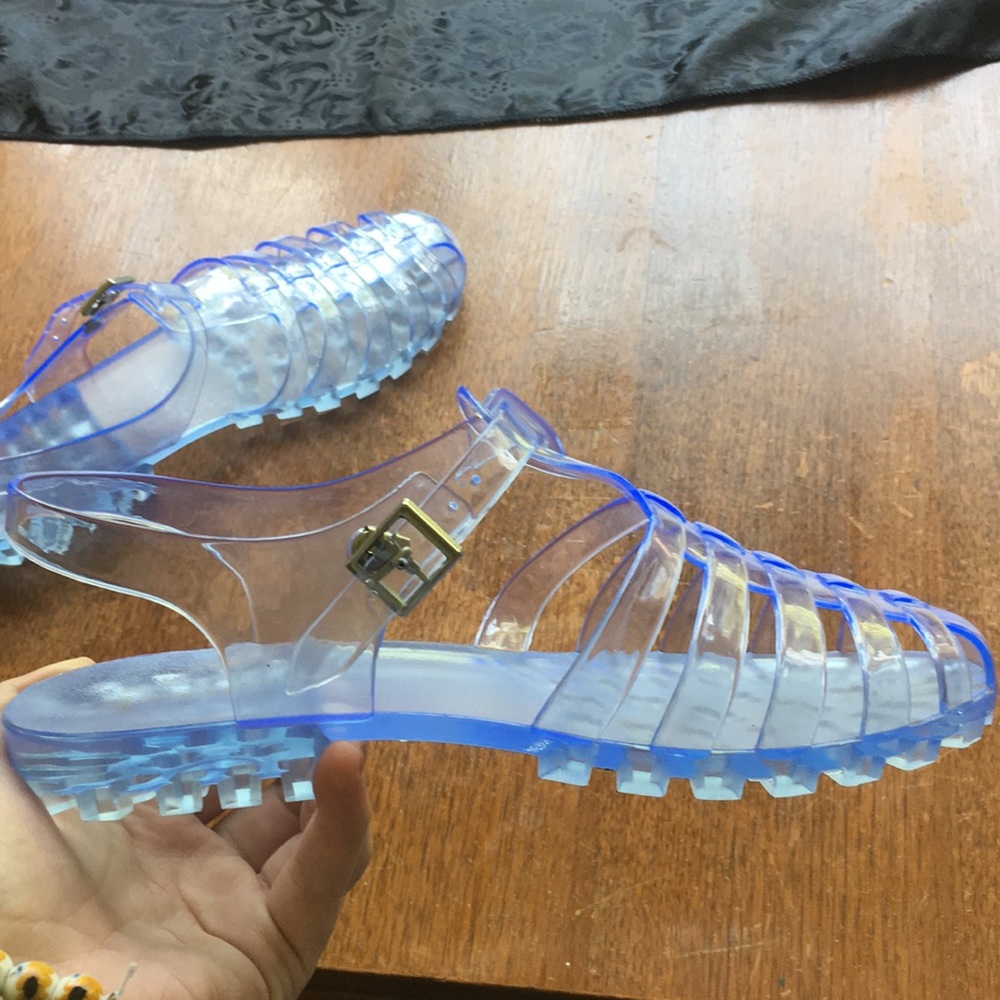 jelly shoes!!